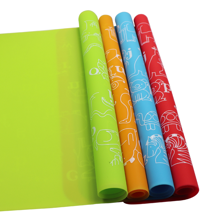 嬰幼兒硅膠墊，硅膠餐墊定制加工